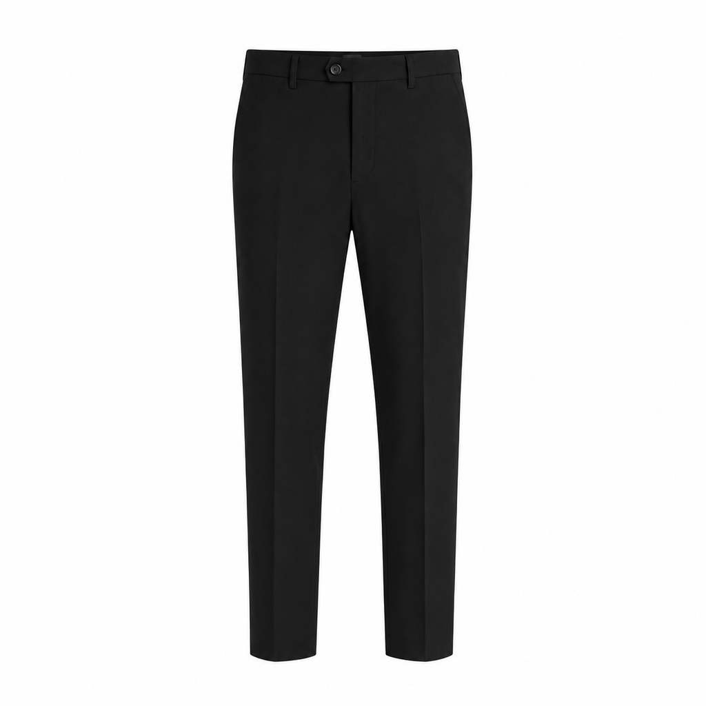 Men's Black Dress Pants – Classic Smart Casual Fit