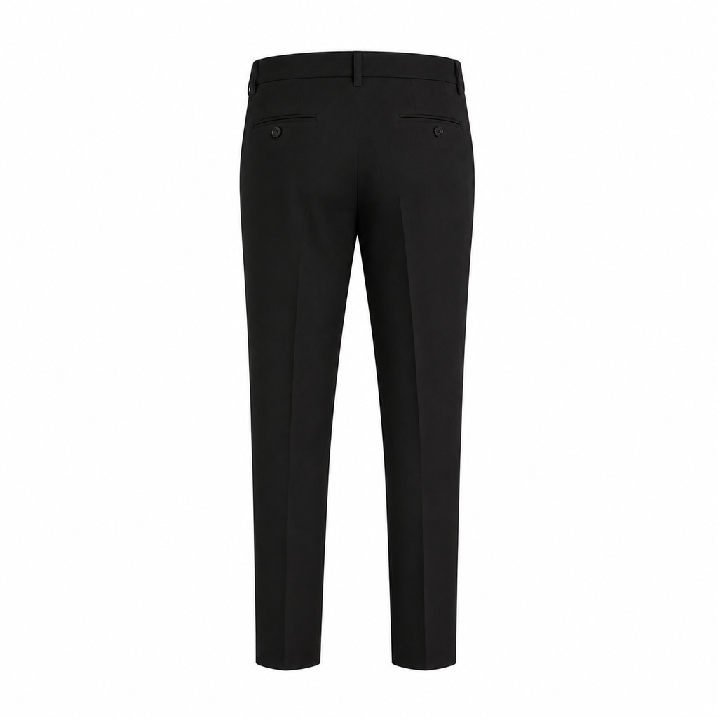 Men's Black Dress Pants – Classic Smart Casual Fit