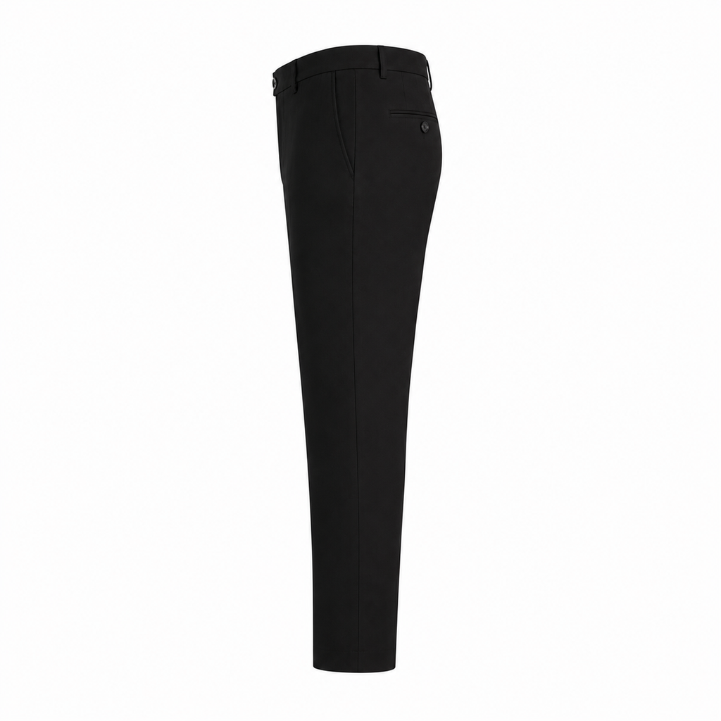 Men's Black Dress Pants – Classic Smart Casual Fit