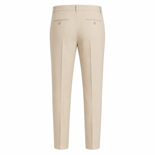 Men's Beige Dress Pants – Classic Smart Casual Fit