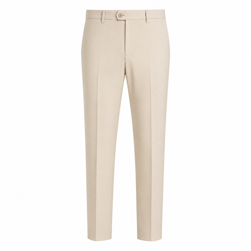 Men's Beige Dress Pants – Classic Smart Casual Fit