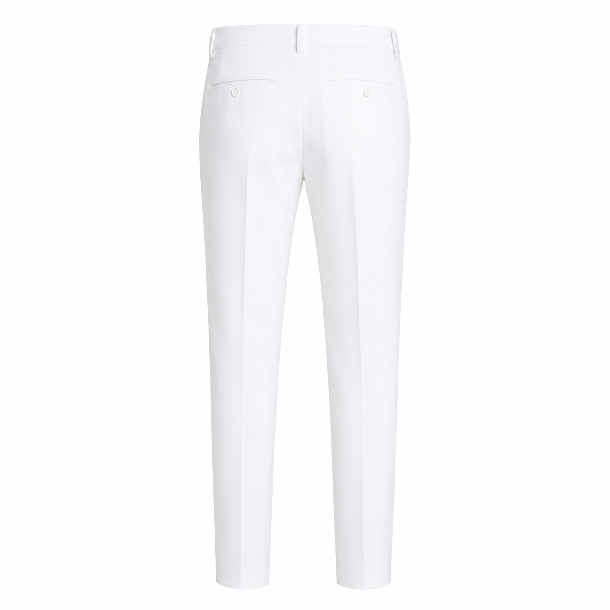 Men's White Dress Pants – Classic Smart Casual Fit