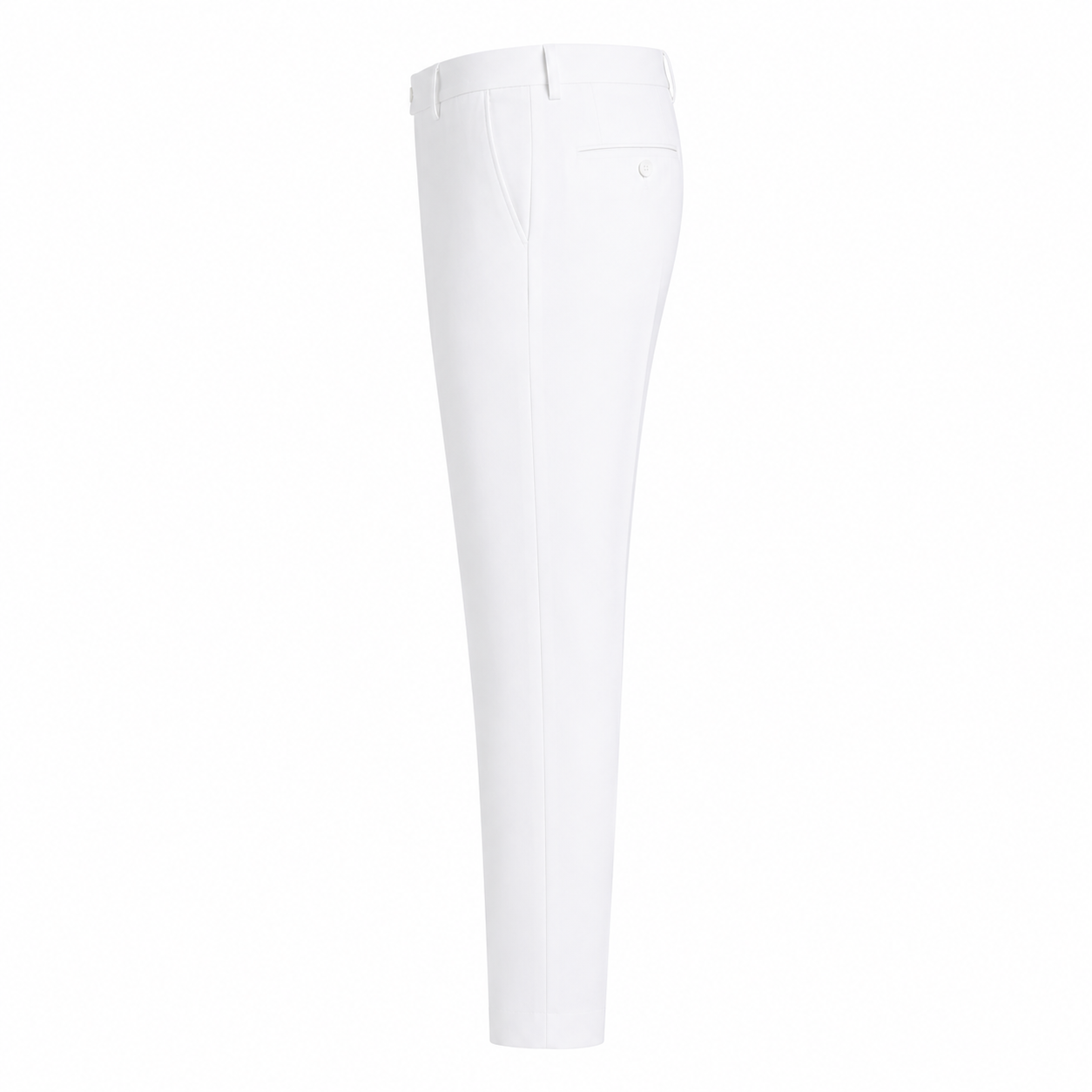 Men's White Dress Pants – Classic Smart Casual Fit
